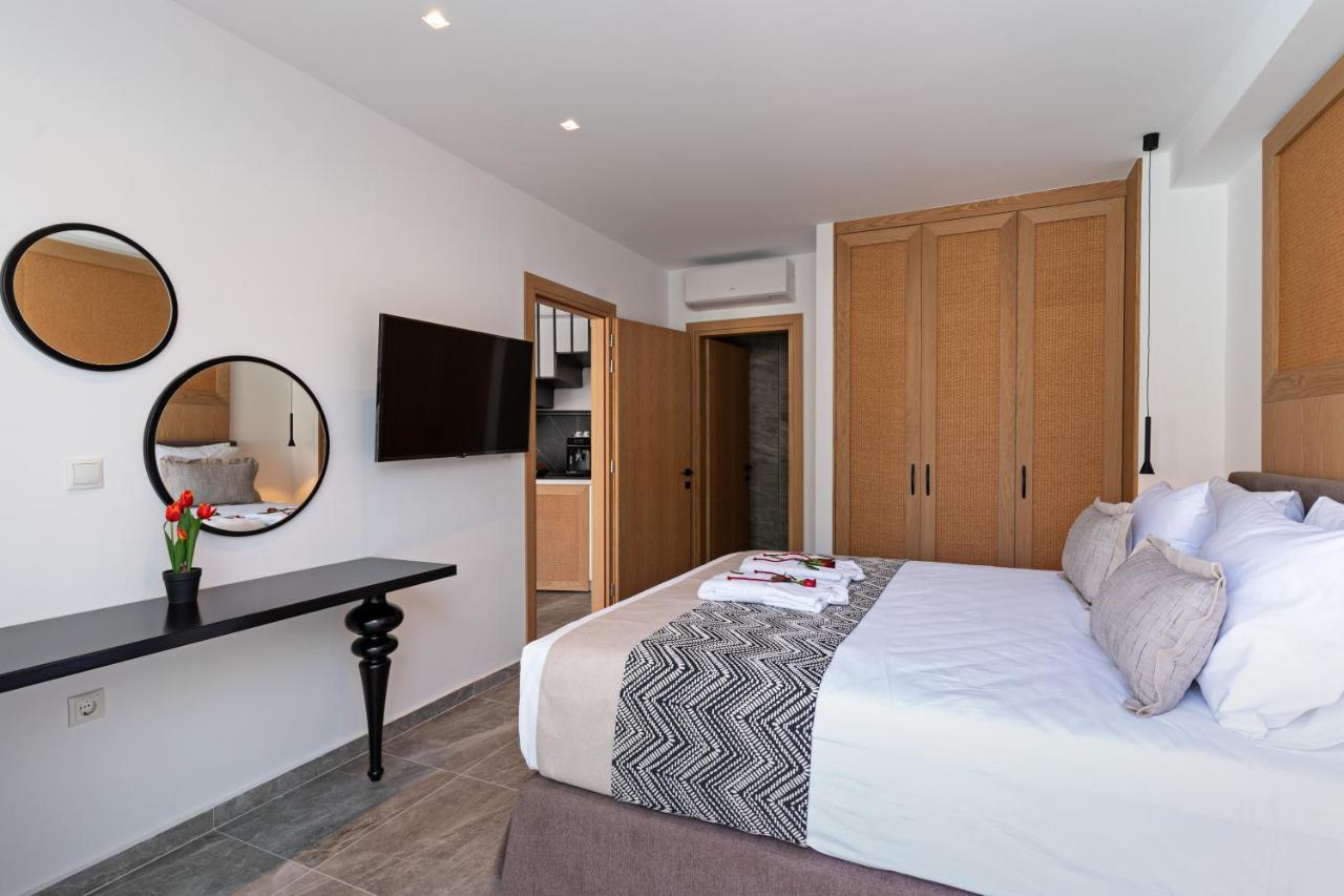 Delfina Boutique Hotel Paralia Kourna Dış mekan fotoğraf