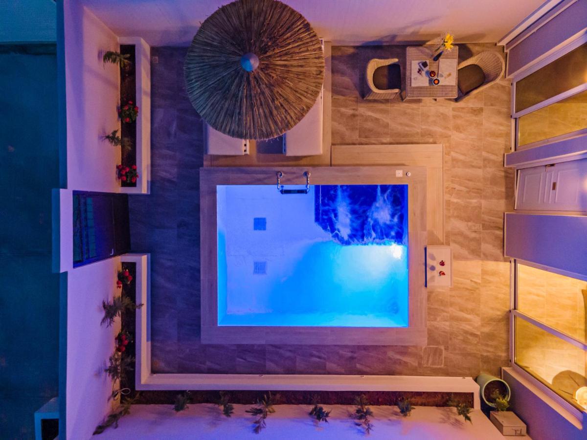 Delfina Boutique Hotel Paralia Kourna Dış mekan fotoğraf