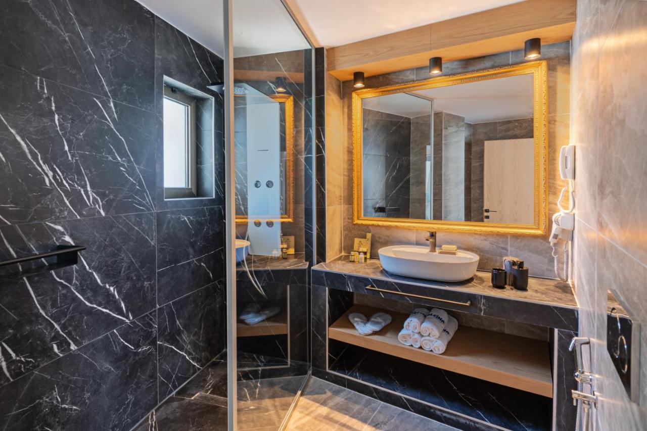 Delfina Boutique Hotel Paralia Kourna Dış mekan fotoğraf