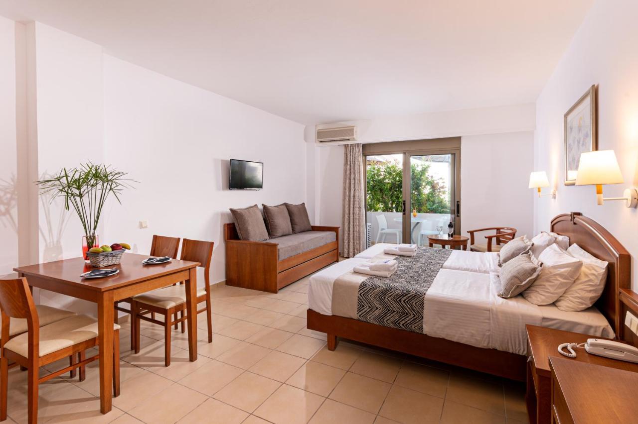 Delfina Boutique Hotel Paralia Kourna Dış mekan fotoğraf