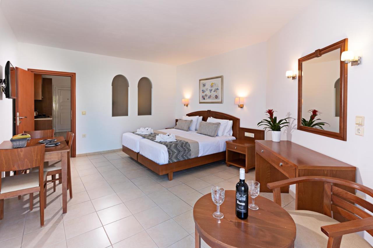 Delfina Boutique Hotel Paralia Kourna Dış mekan fotoğraf