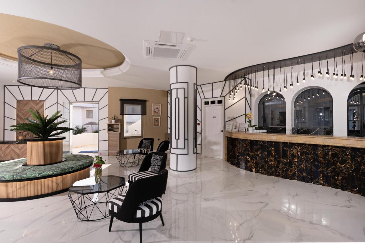 Delfina Boutique Hotel Paralia Kourna Dış mekan fotoğraf